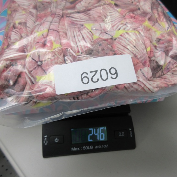 Anthropologie Rujuta Sheth Pink Floral V Neck Kaftan Maxi Dress O/S Beach Cover - Picture 14 of 14